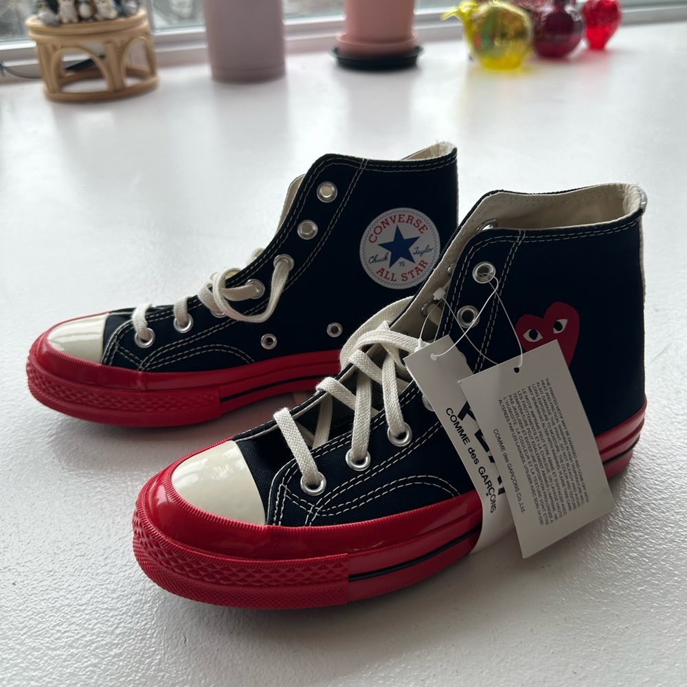 Commes des Garcons x Converse Chuck Taylor, Size 7